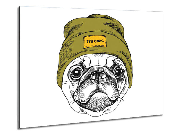 Mops-Leben-Mütze