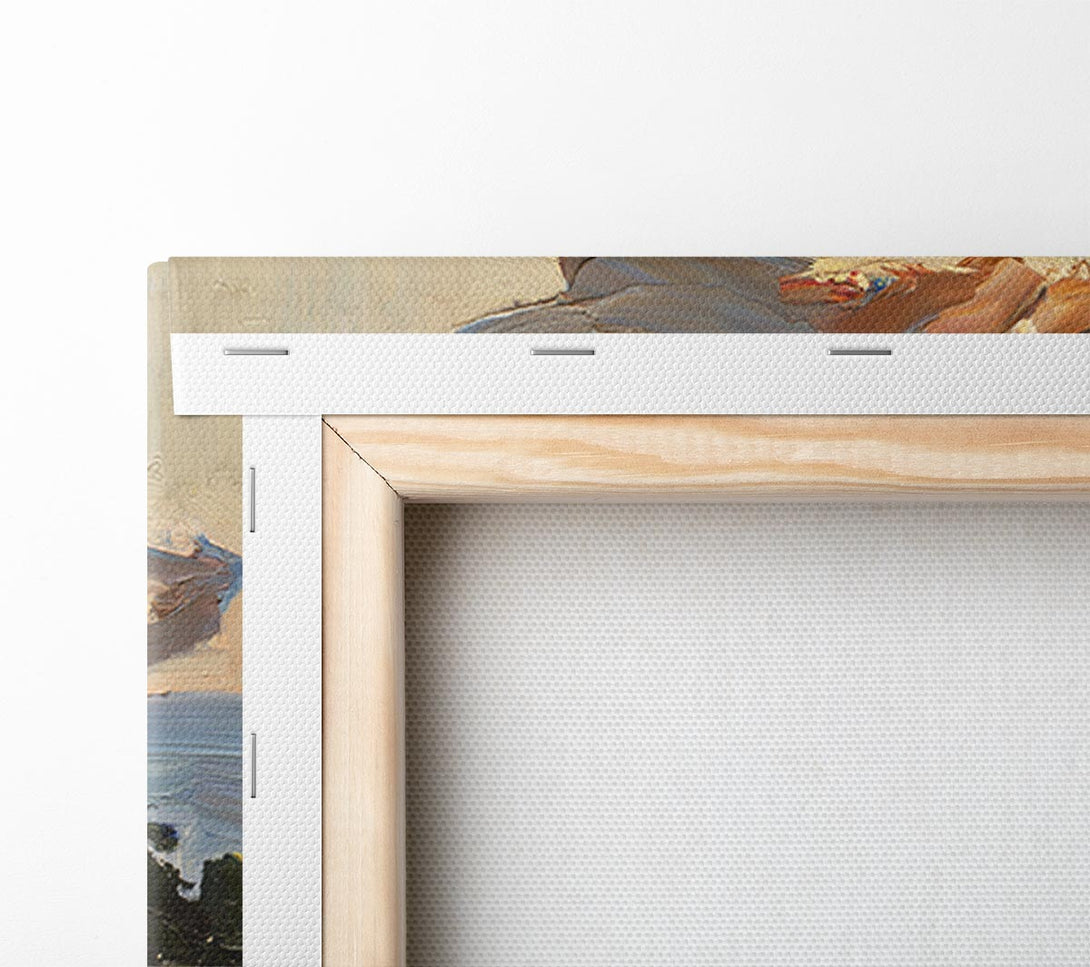 A Canvas Print of Abstract Countryside Canvas Art
