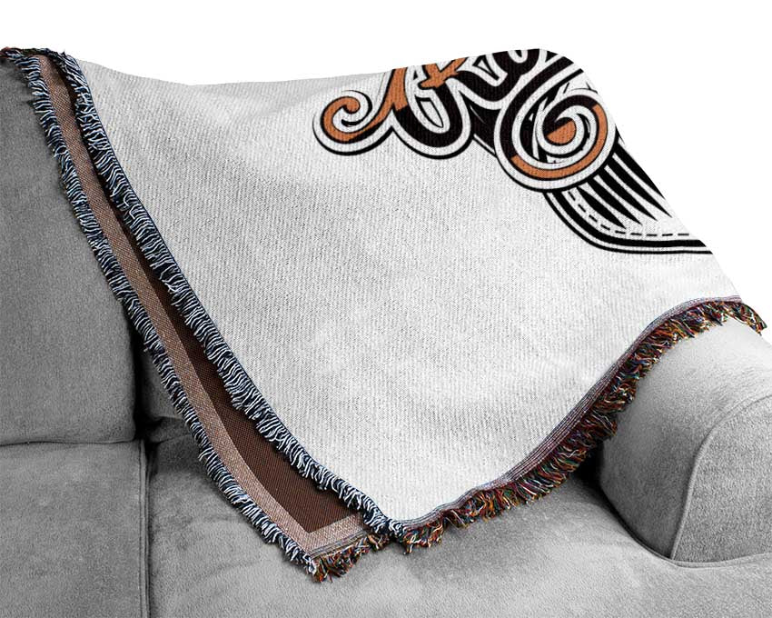 Rock N Roll Fifties Woven Blanket