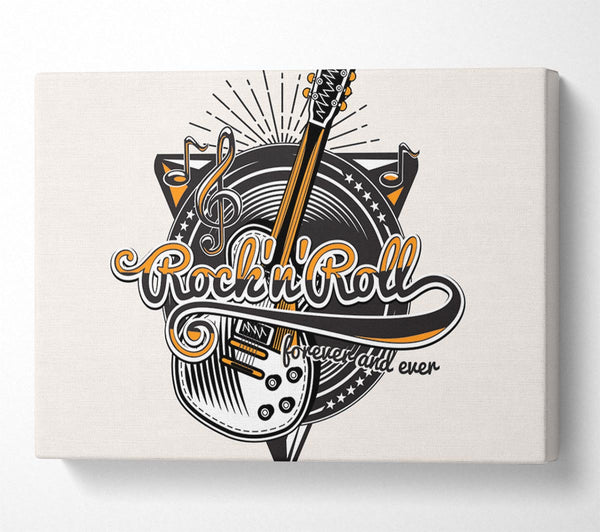  A Canvas Print of Rock N Roll Fifties Canvas Print