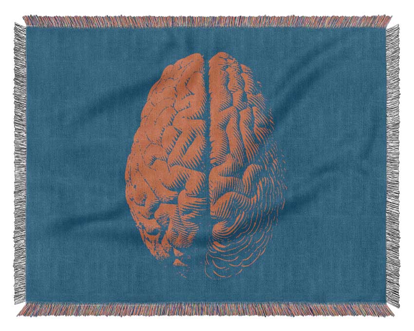The Red Brain Woven Blanket