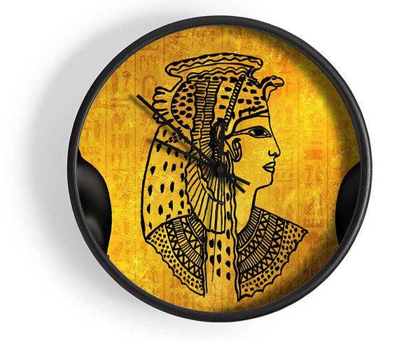 Egyptian Goddess Clock - Wallart-Direct UK