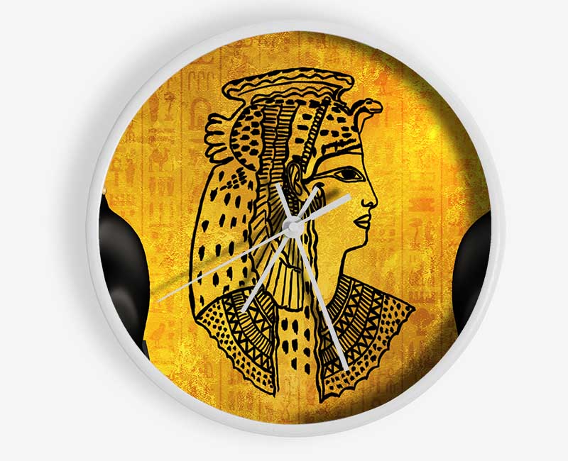 Egyptian Goddess Clock - Wallart-Direct UK