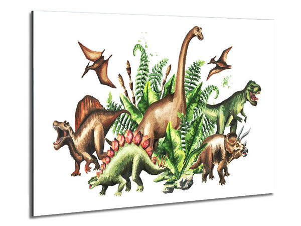 Dinosaurier-Crew