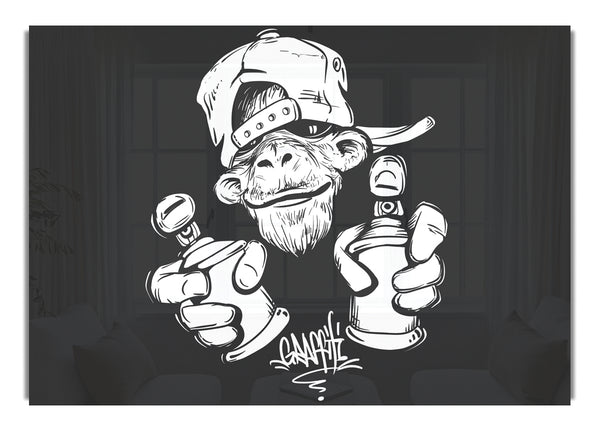 Spray Can Monkey