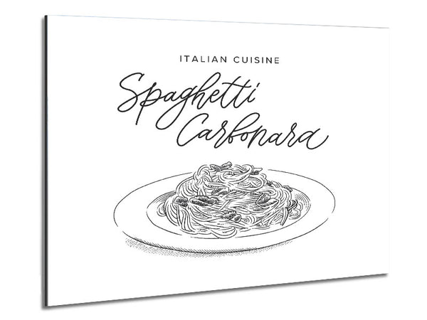Italienische Küche Spaghetti