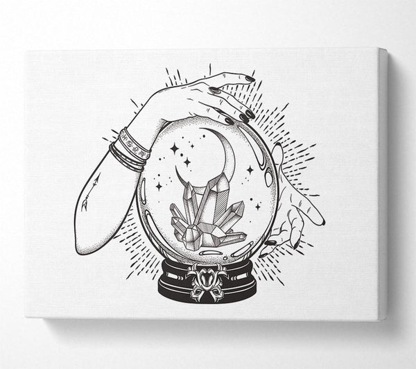  A Canvas Print of Casting A Spell Canvas Wall Art