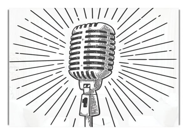 Retro Microphone