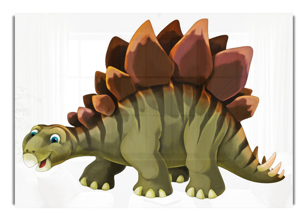 The Happy Stegosaurus