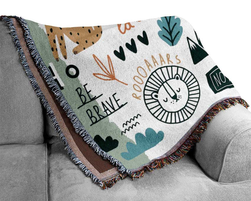 No Drama Llama Woven Blanket