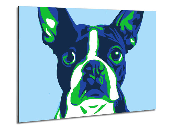 The French Bulldog Pop Art Metal Print