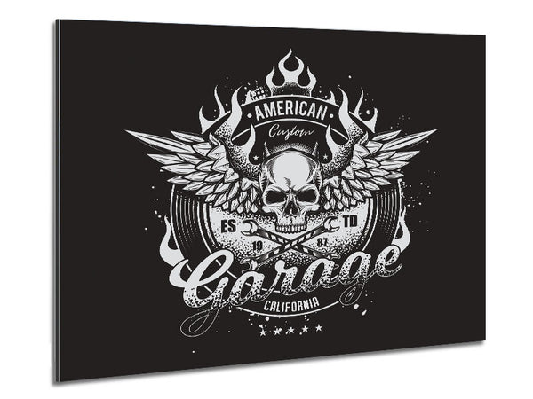 Amerikanische Custom Garage
