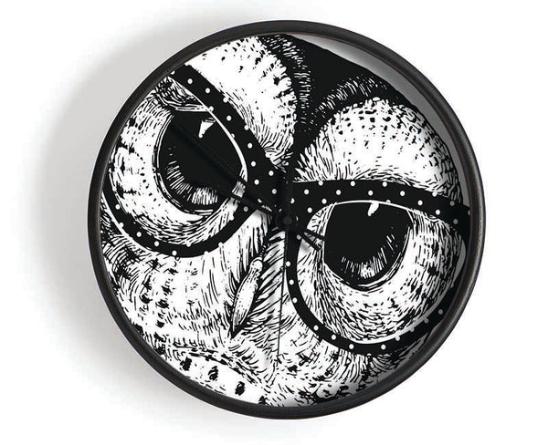 The Smart Owl Clock - Wallart-Direct UK