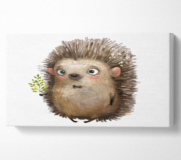 Hedgehog With Flowers