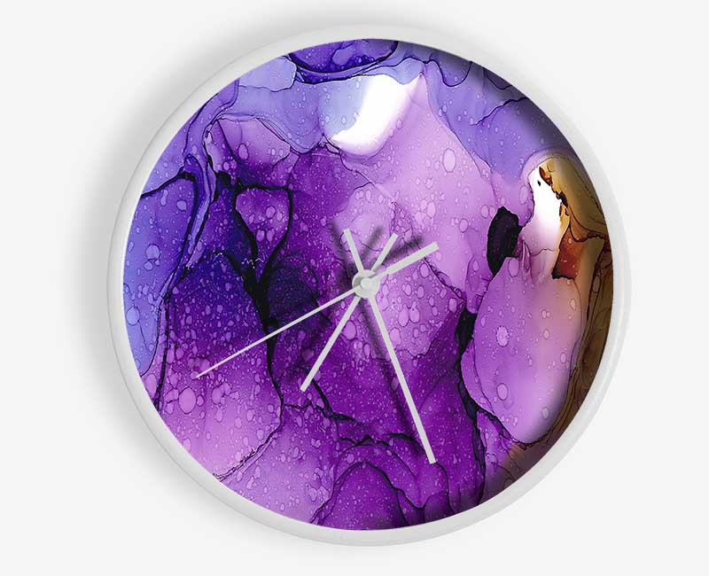 Water And Oil Submerse Clock - Wallart-Direct UK