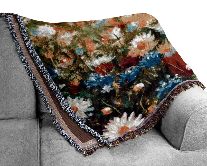 The Flower Spectrum Of Summer Woven Blanket