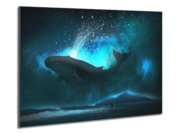 The Whale Of The Universe Metal Print