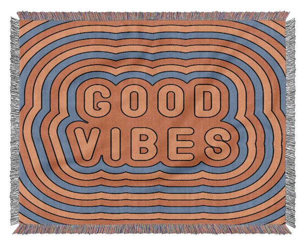 Good Vibes Woven Blanket