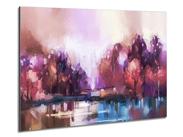 Nasses Wetter Lilac Forest