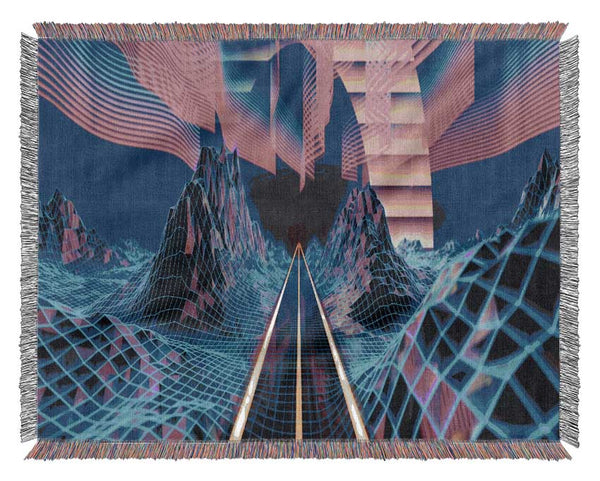 Road To The Future Woven Blanket