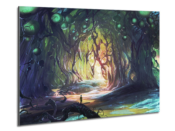 Morbid Forest Metal Print