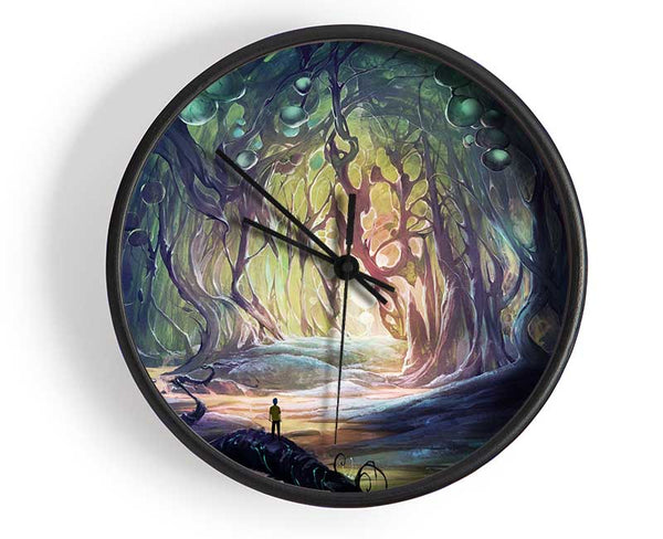 Morbid Forest Clock - Wallart-Direct UK