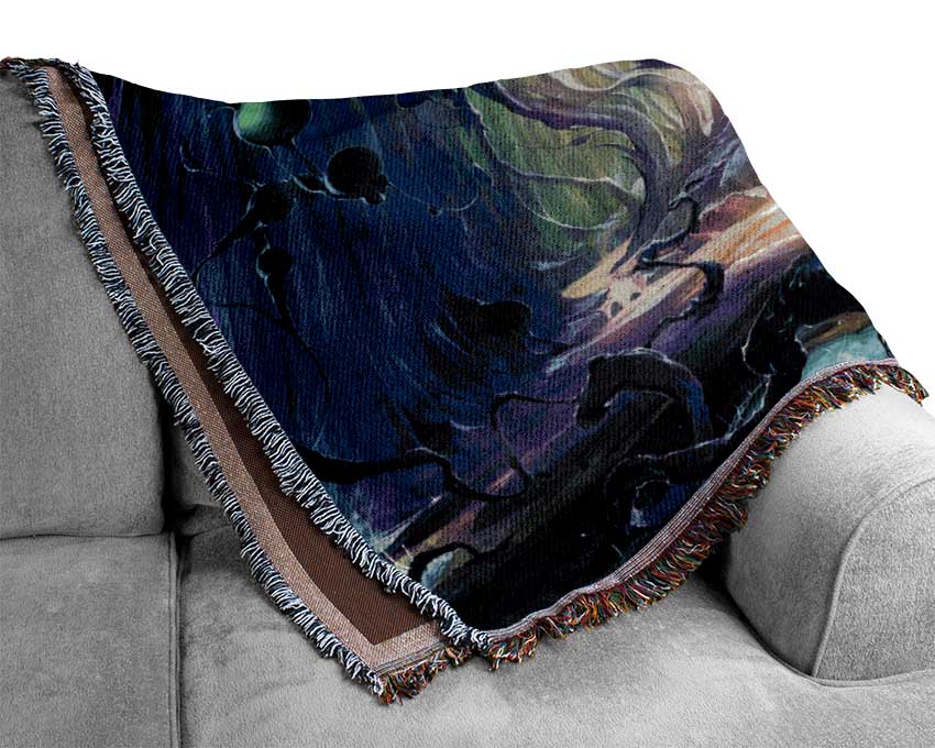 Morbid Forest Woven Blanket
