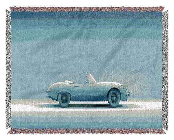 E-Type Jaguar Classic Woven Blanket