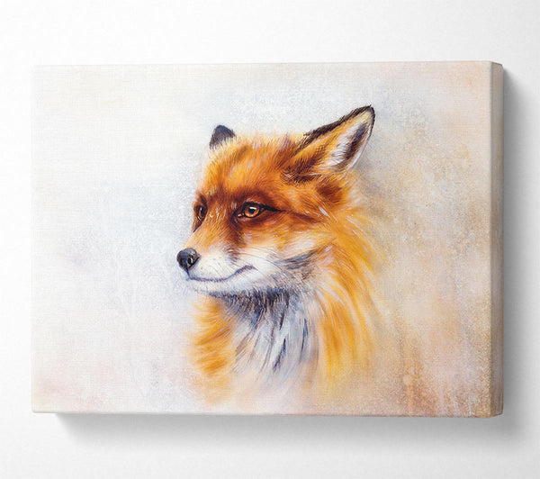  A Canvas Print of Fox Head Beauty Canvas Wall Art