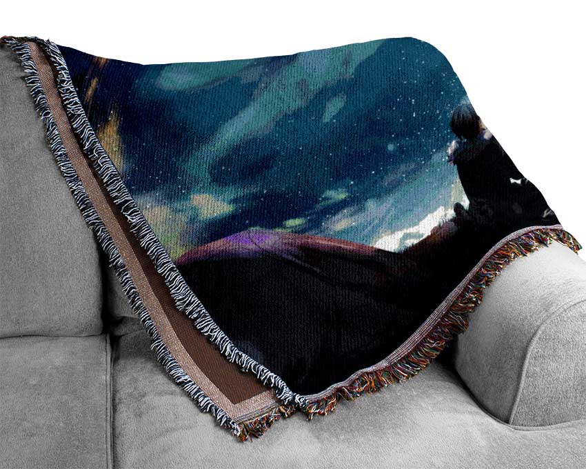 Watching The Universe Woven Blanket