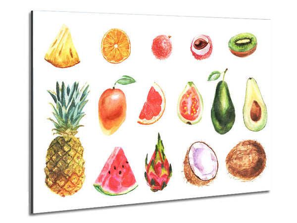 The Fruits Of Summer Metal Print