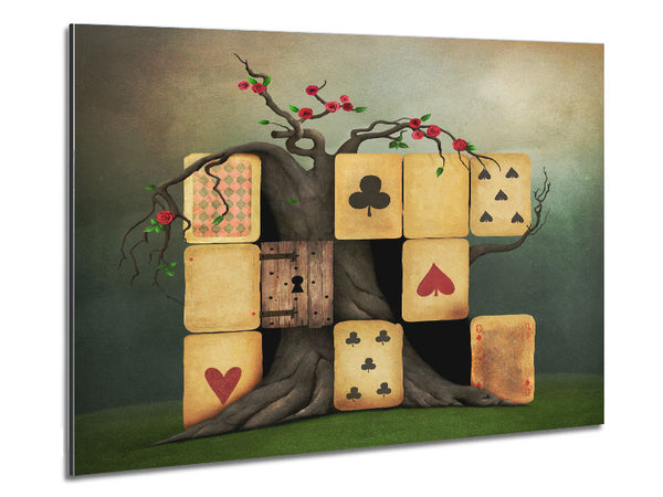 Alice im Wunderland Würfelbaum
