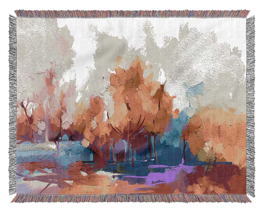 Summer Colour Explosion Woven Blanket