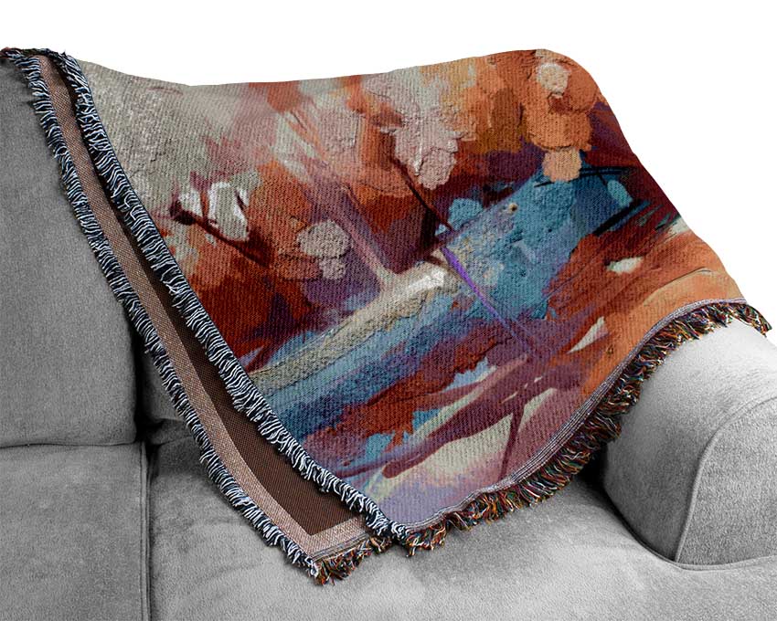 Summer Colour Explosion Woven Blanket