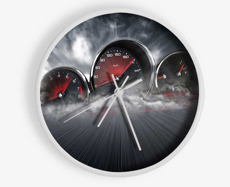 The Speedos On The Track Clock - Wallart-Direct UK