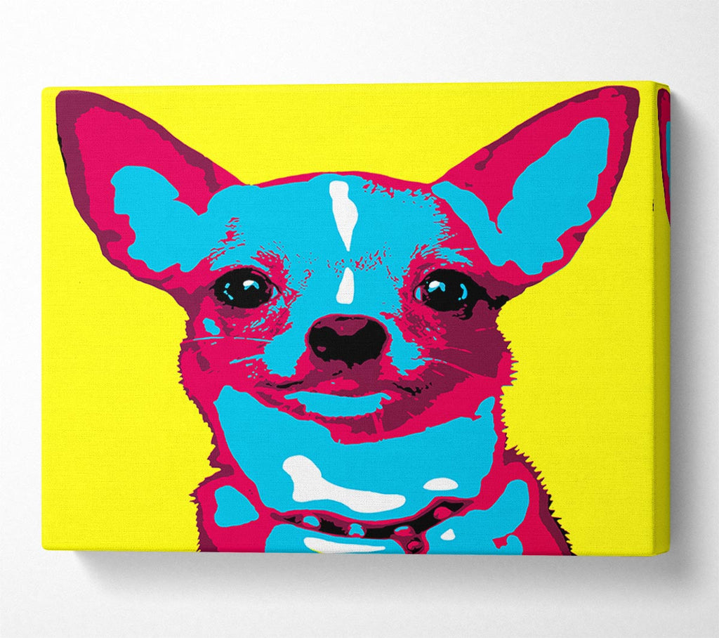 Picture of The Pop Art Chihuahua Canvas Print Wall Art