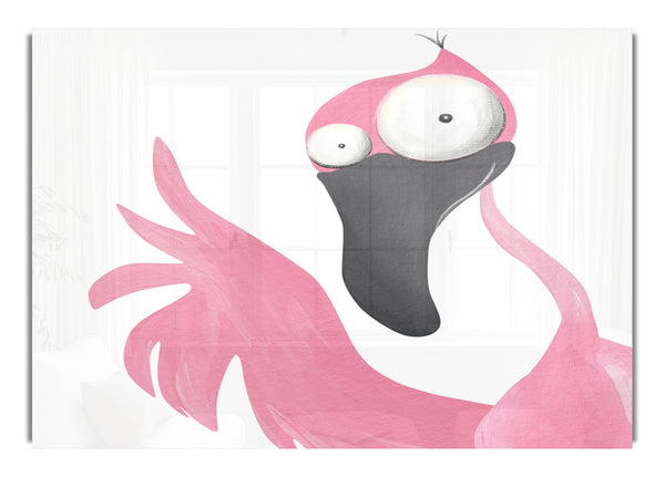 Der rosa Flamingo