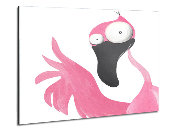 Der rosa Flamingo