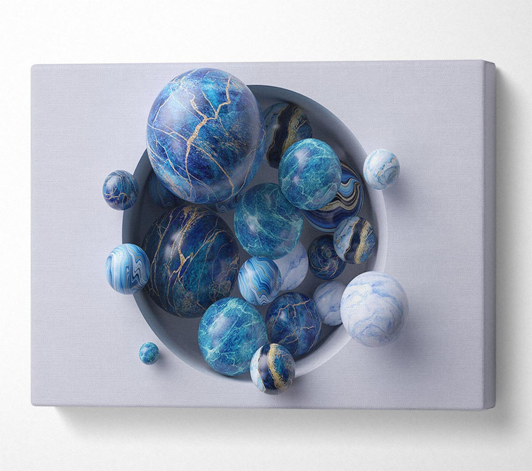 Picture of The Spheres In The Hole Canvas Print Wall Art