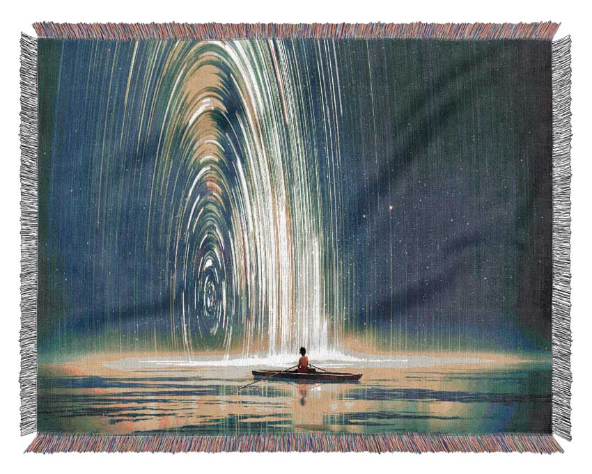 Water Jets Entry Woven Blanket