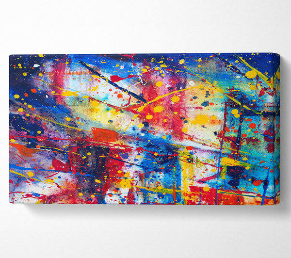 Das Spritzen von der Brücke