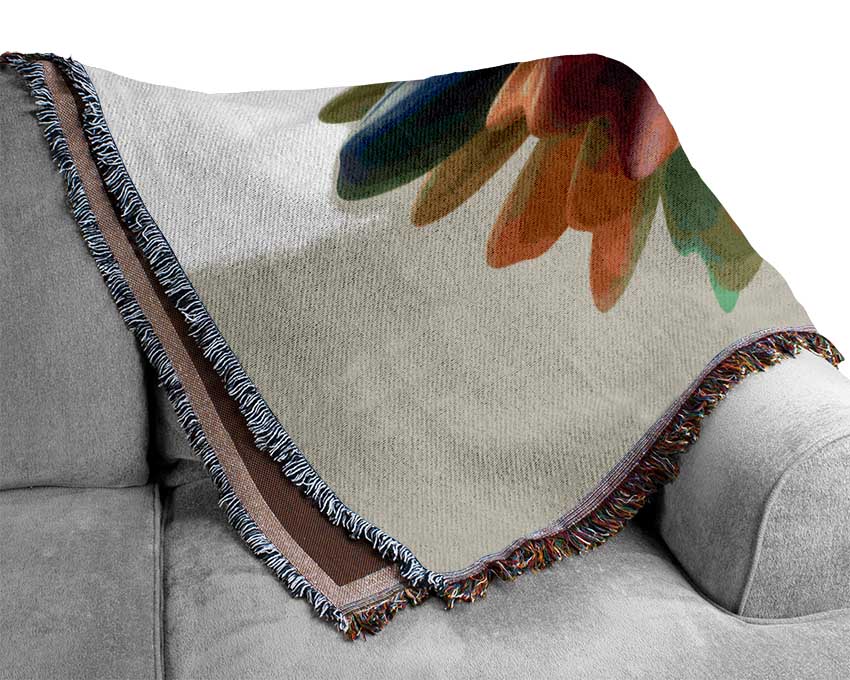 Spanning Out Of Liquid Woven Blanket