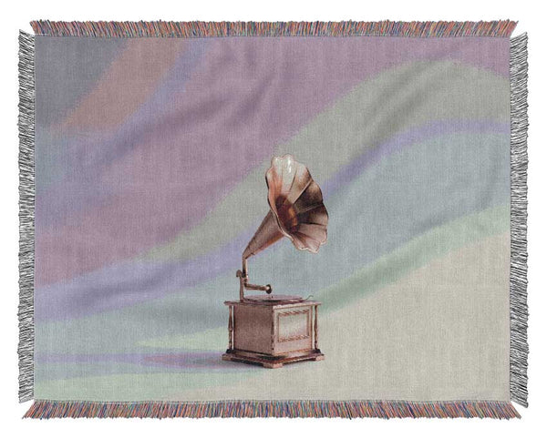 Gramophone Simplicity Woven Blanket