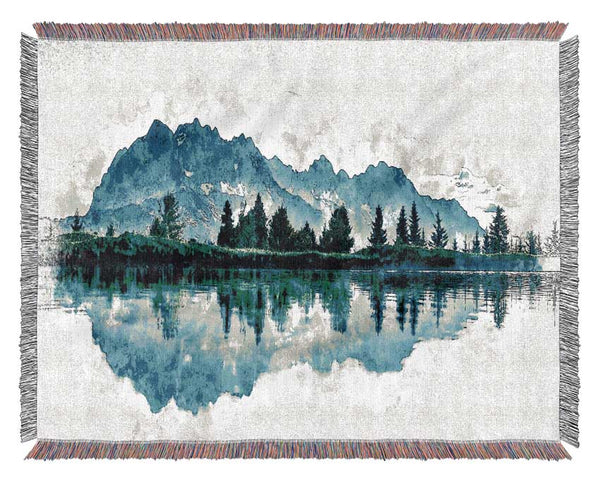 The Canadian Landscape Woven Blanket