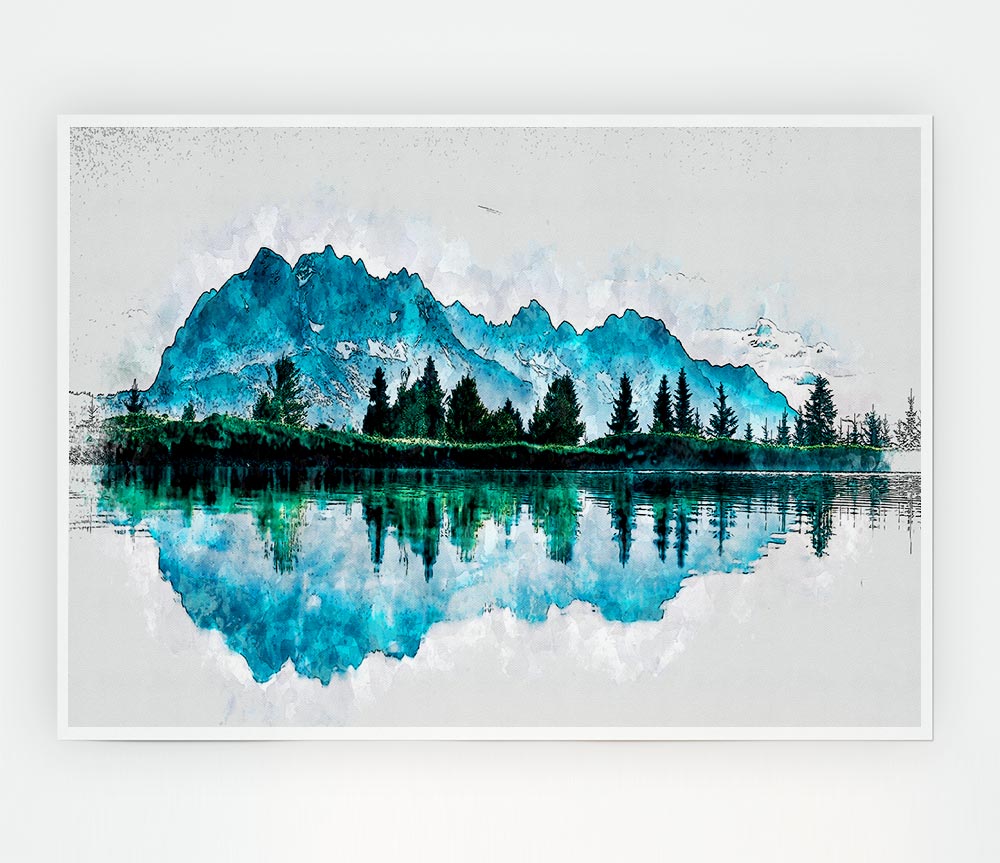 The Canadian Landscape Print Poster Wall Art