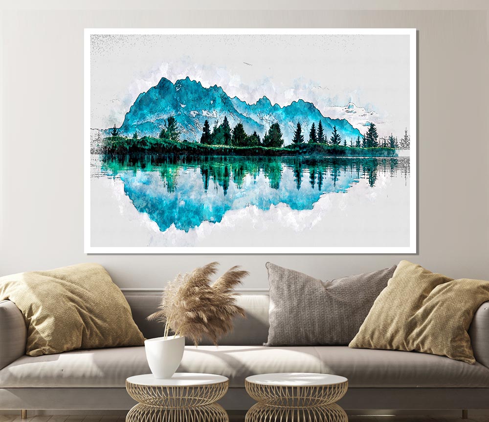 The Canadian Landscape Print Poster Wall Art