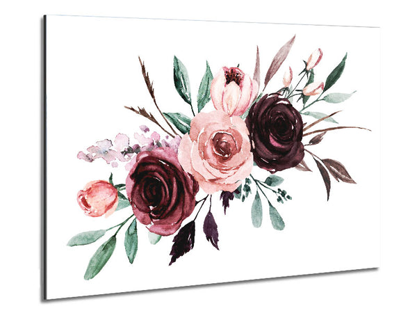Trio schöner Rosen