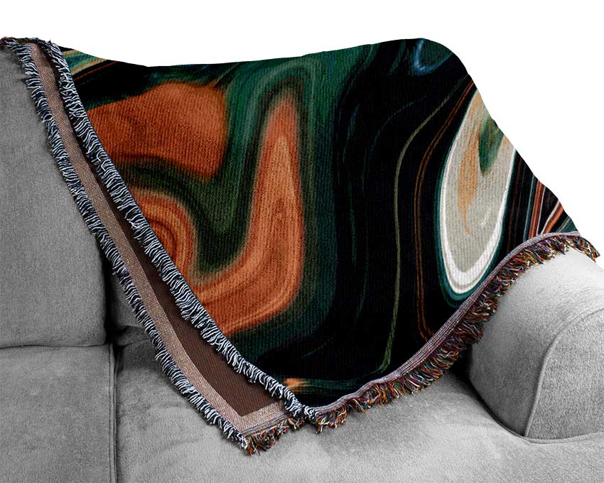Liquid Metal Vivid Melt Woven Blanket