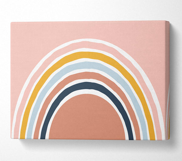  A Canvas Print of The Contemporary Rainbow Canvas Wall Art