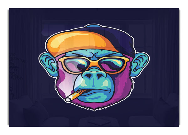 Gorilla Smoking Hat